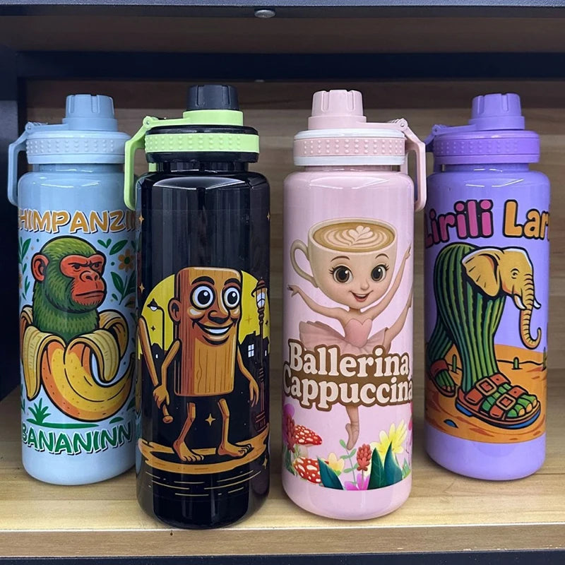 Bouteille Eau Tralala Kawaii Anime