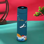 Bouteille Thermos Rétro Chinoise Acier Inox