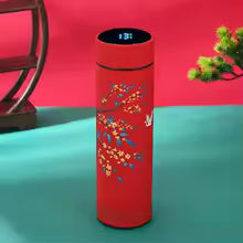 Bouteille Thermos Rétro Chinoise Acier Inox