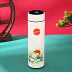 Bouteille Thermos Rétro Chinoise Acier Inox
