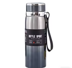 Gourde Thermique Inox 1L Bleue