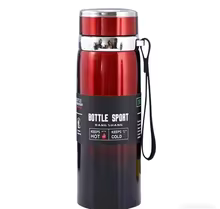 Gourde Thermique Inox 1L Bleue