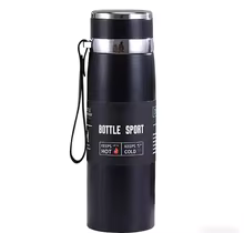 Gourde Thermique Inox 1L Bleue