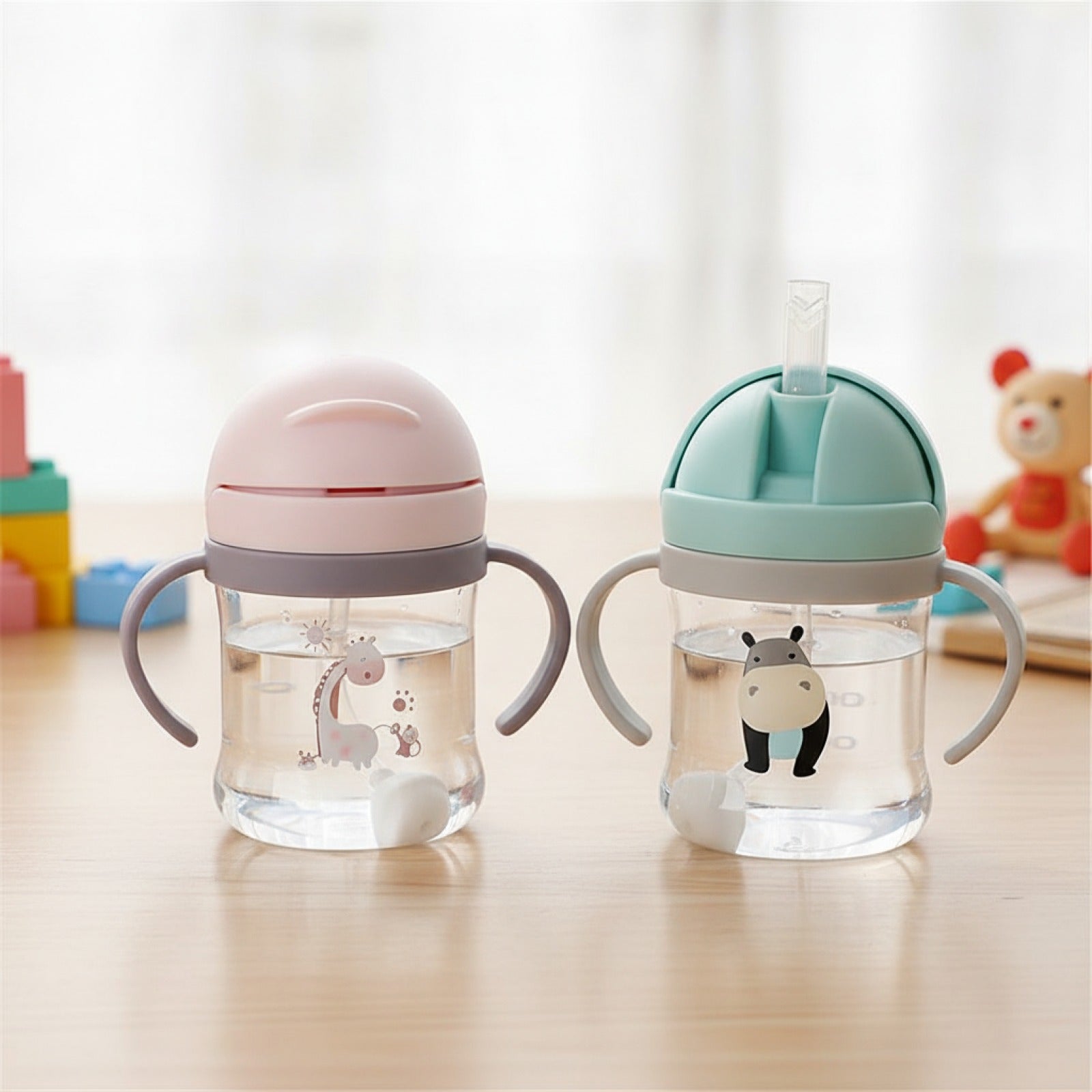 Gourde Enfant Paille 250ml Dessin Animé