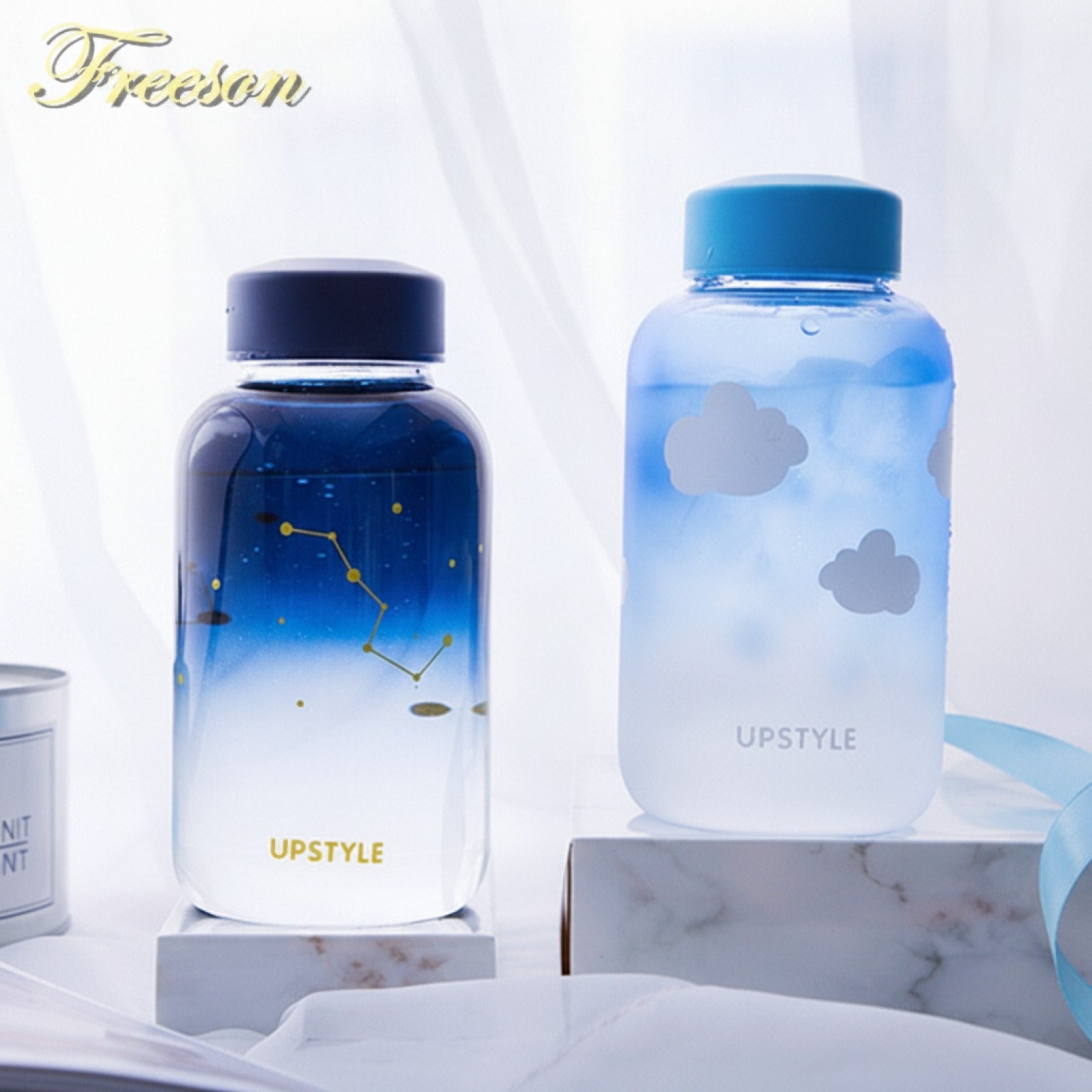 Bouteille Eau Verre Dégradé 600/1000ml
