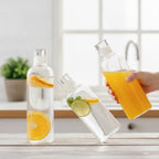 Bouteille en Verre Transparente Minimaliste