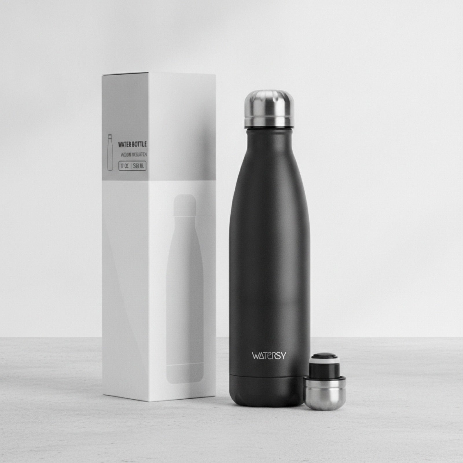 Gourde Isotherme WATERSY 500ml Acier Inox