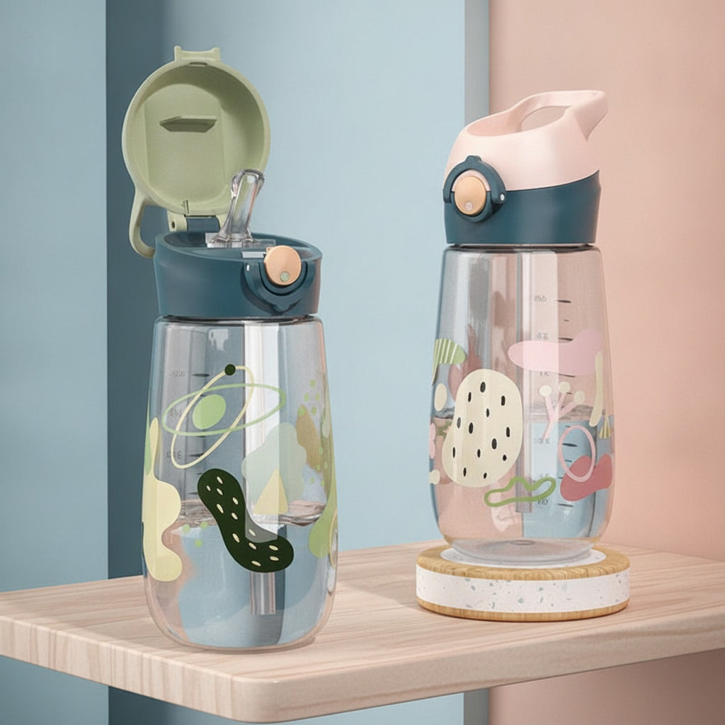 Gourde Paille Enfant 450ML Sans BPA