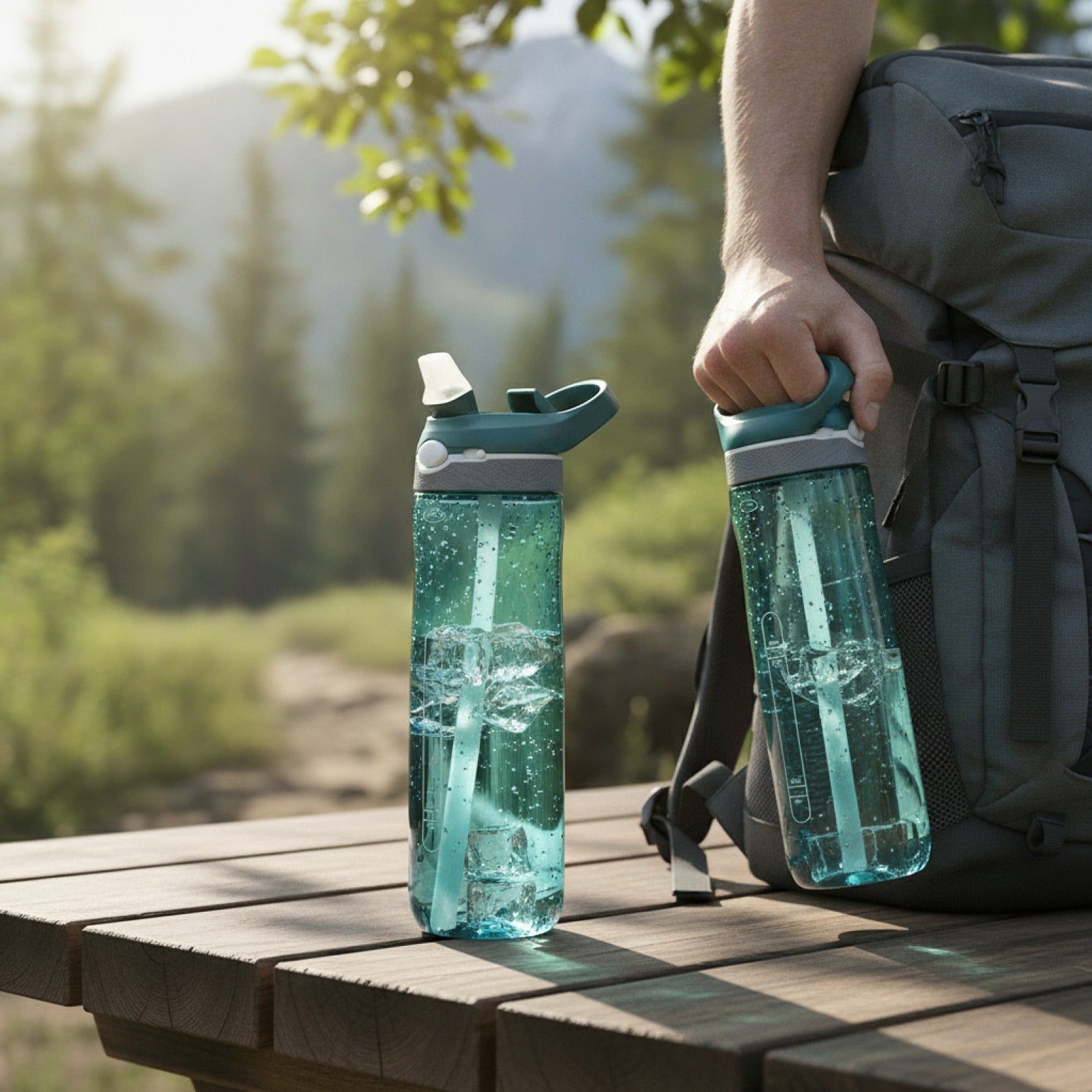Bouteille Sport Paille 750ml Sans BPA