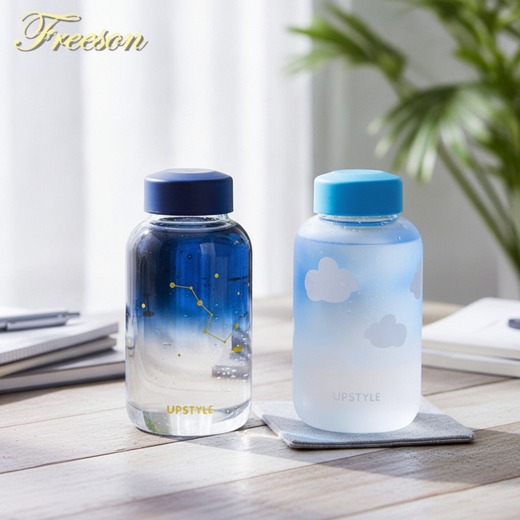 Bouteille Eau Verre Dégradé 600/1000ml