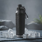 Gourde Inox Isotherme Poignée Intégrée