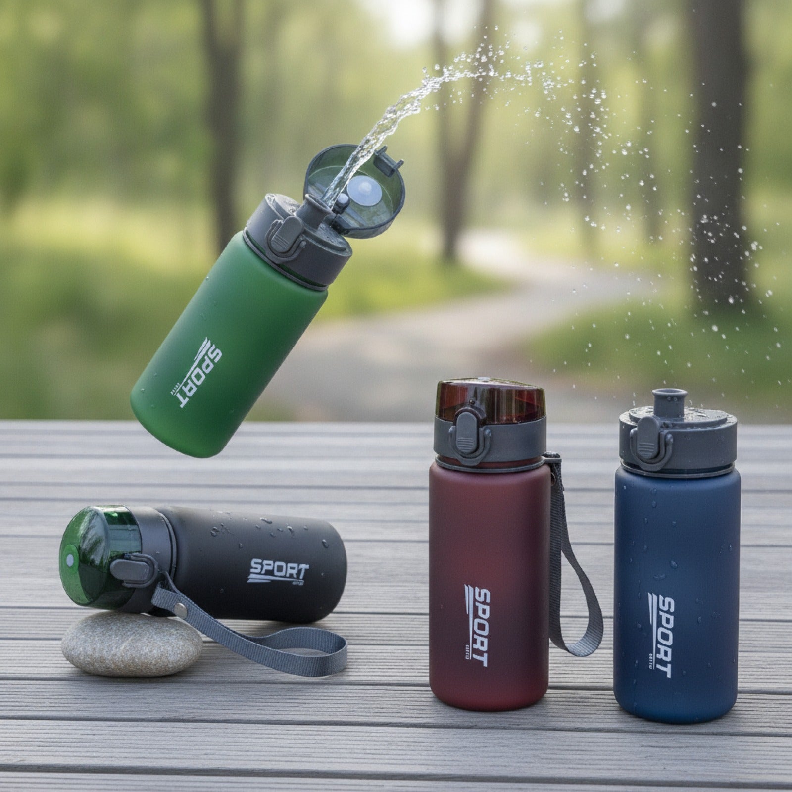Gourde Sport Anti-Fuite Sans BPA