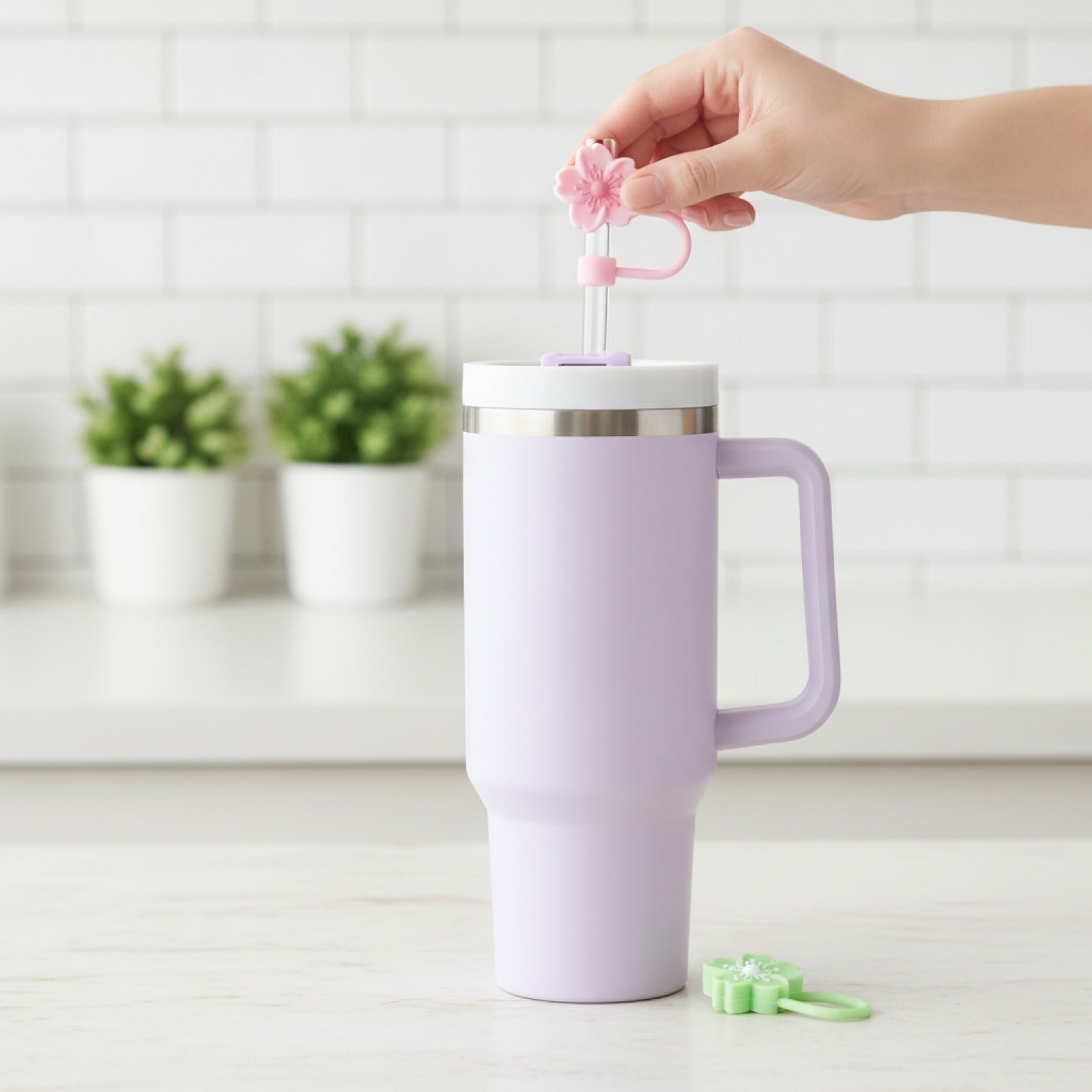 Couvercle Silicone Anti-Poussière Gobelet