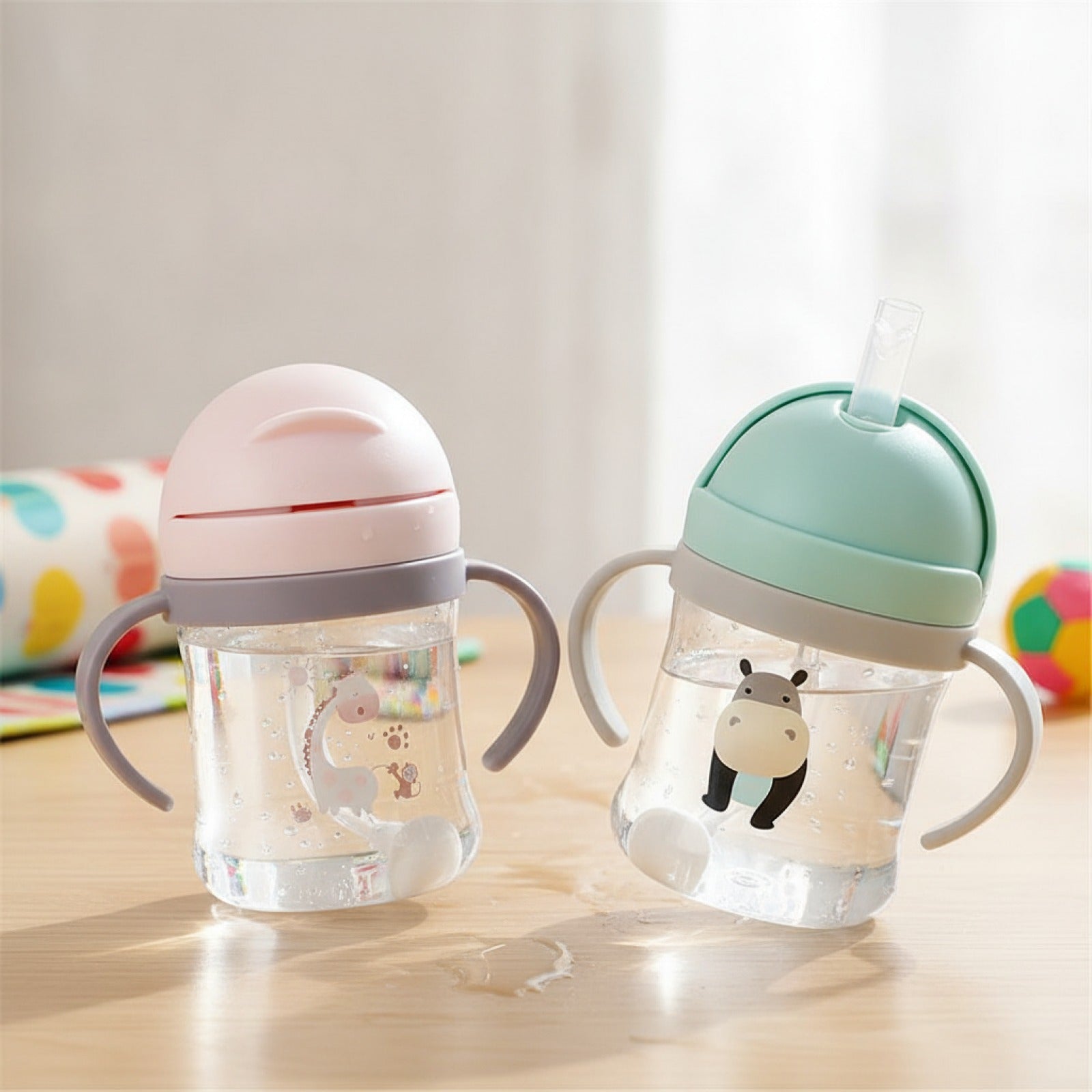 Gourde Enfant Paille 250ml Dessin Animé