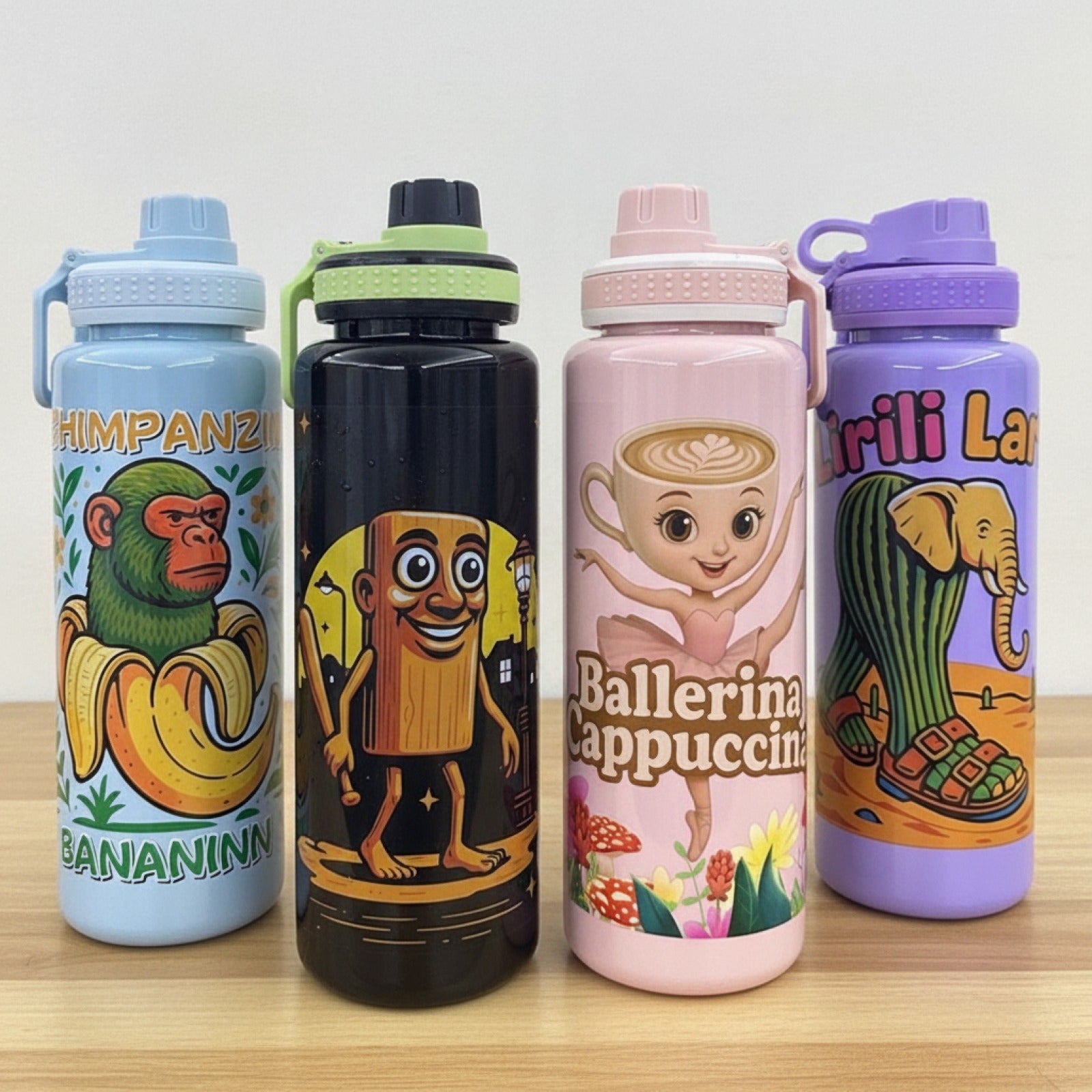 Bouteille Eau Tralala Kawaii Anime