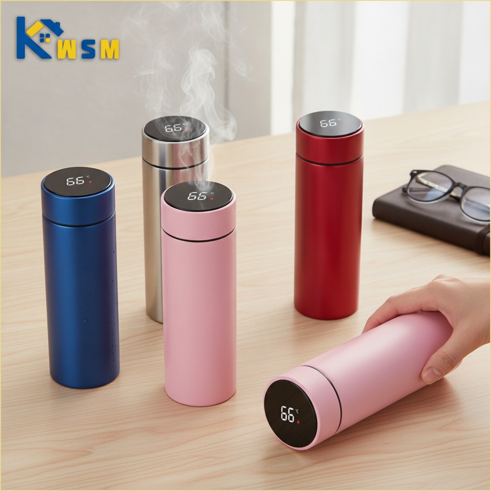 Tasse Thermos Intelligente LED 500ML