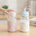 Gourde Kawaii Enfant Paille Anti-fuite 500ml