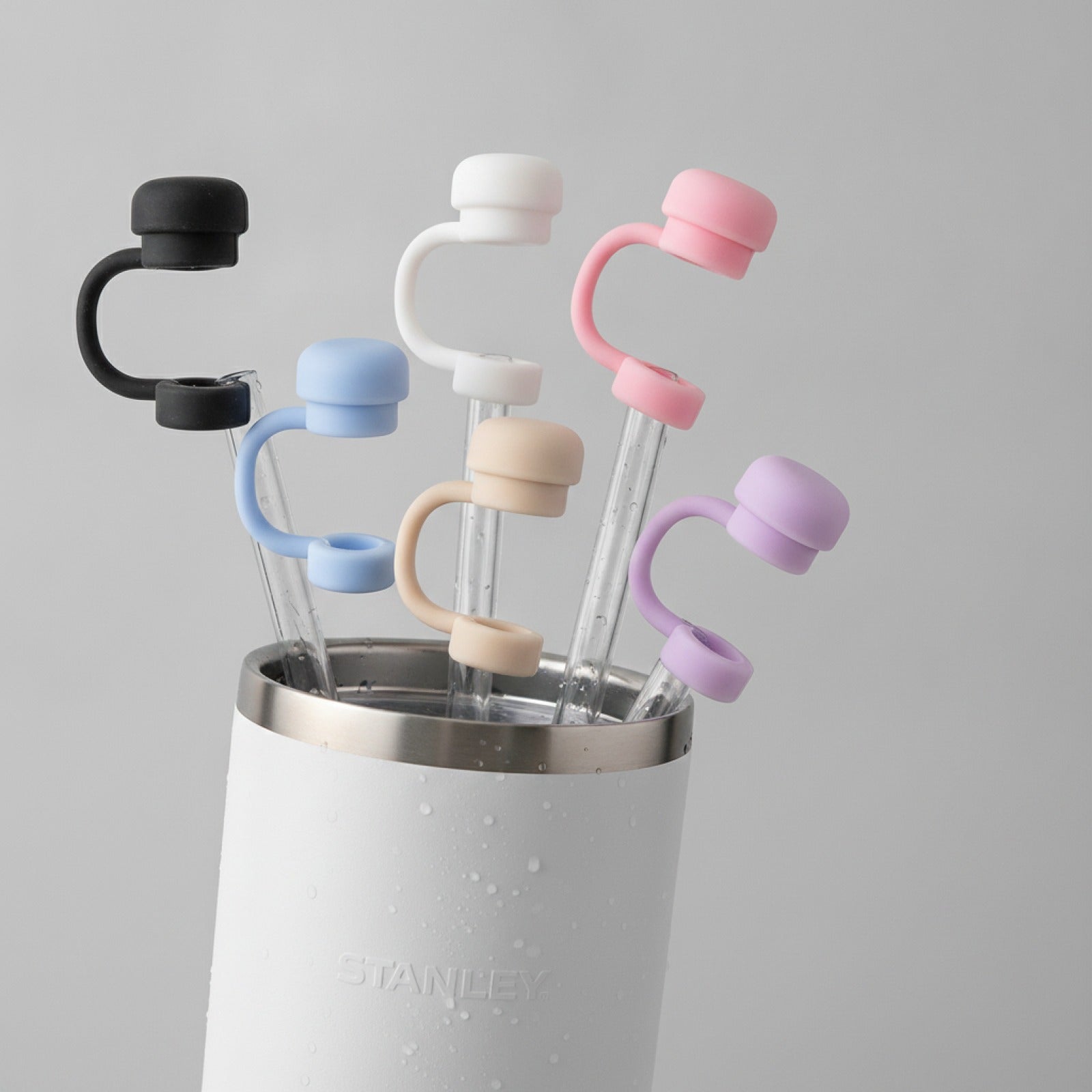 Couvercles Paille Silicone Gobelet Stanley