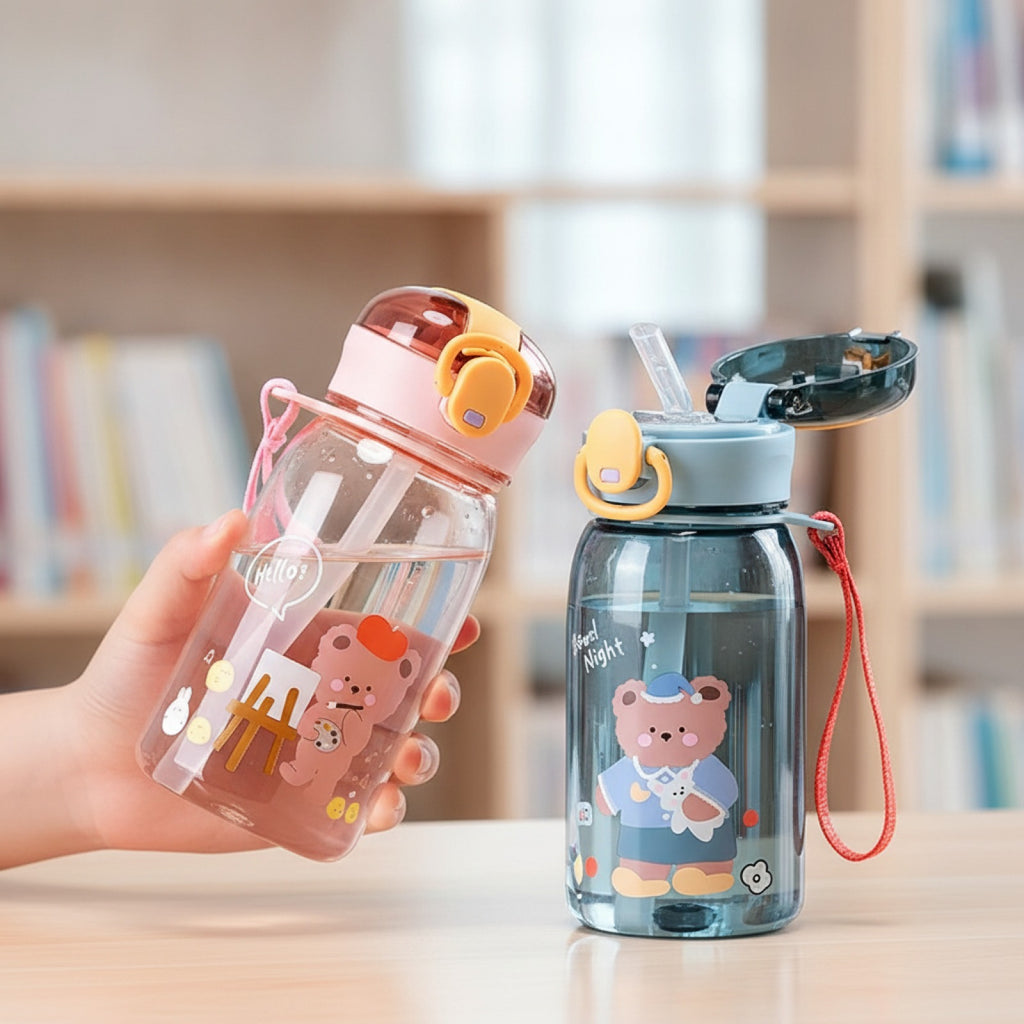 Tasse Paille Ours Enfant 400ml