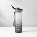 Bouteille Sport Hydratation 1L Paille Anti-Fuite