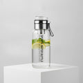 Bouteille Eau Verre 1L avec Filtre Inox