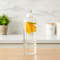 Bouteille en Verre Transparente Minimaliste