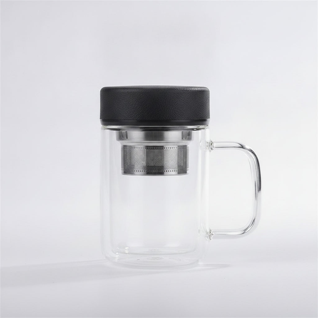Bouteille Infuseur Verre Double Paroi 310ml