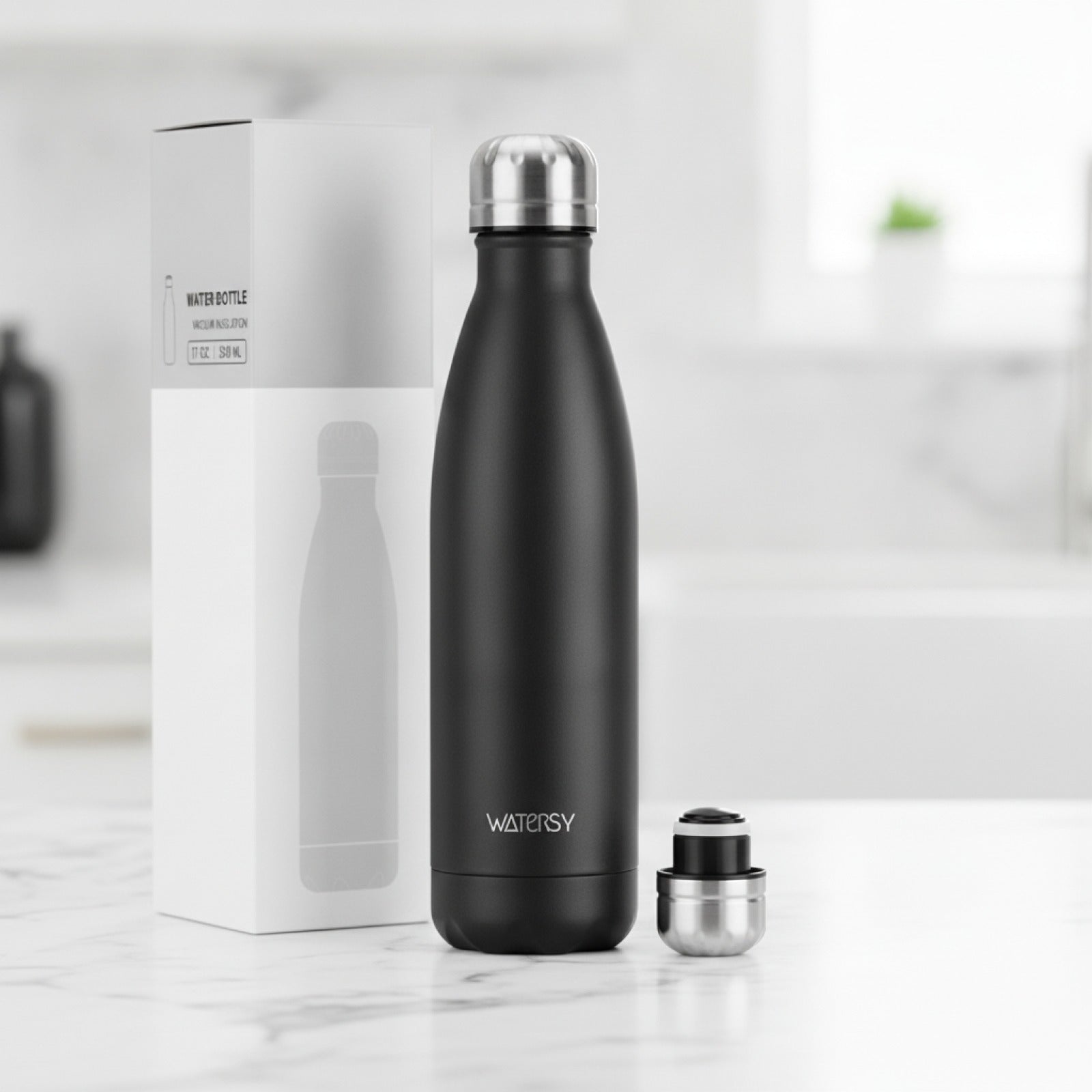 Gourde Isotherme WATERSY 500ml Acier Inox