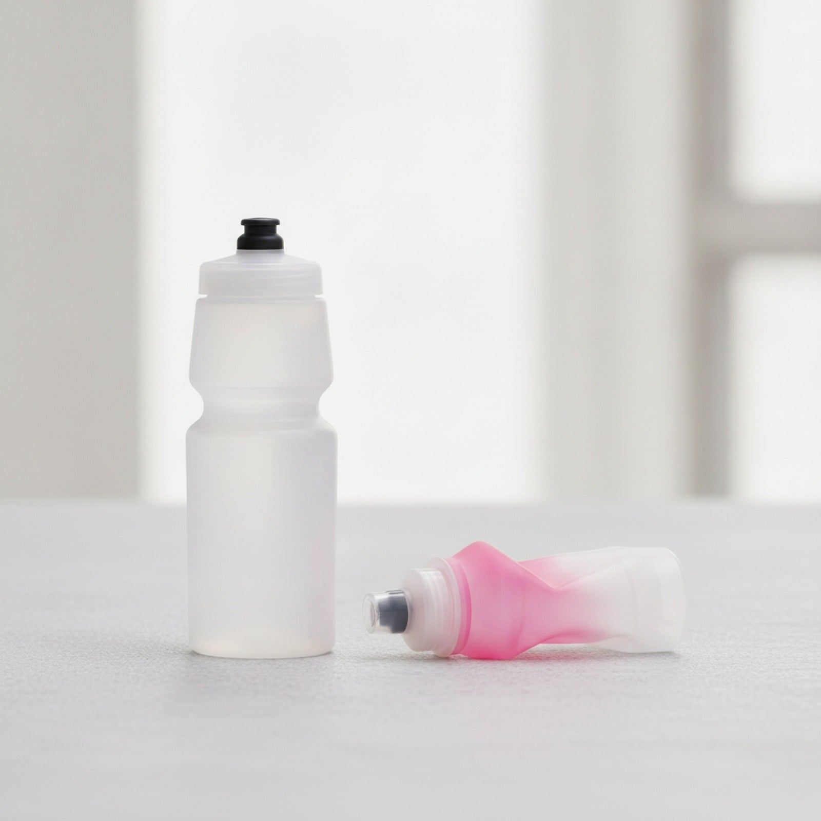Bouteille Eau Silicone Pliable Anti-Fuite