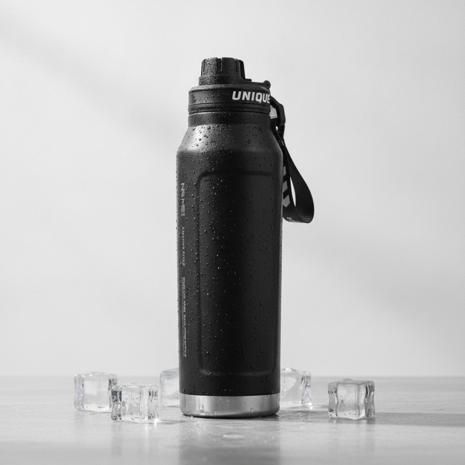 Gourde Inox Isotherme Poignée Intégrée