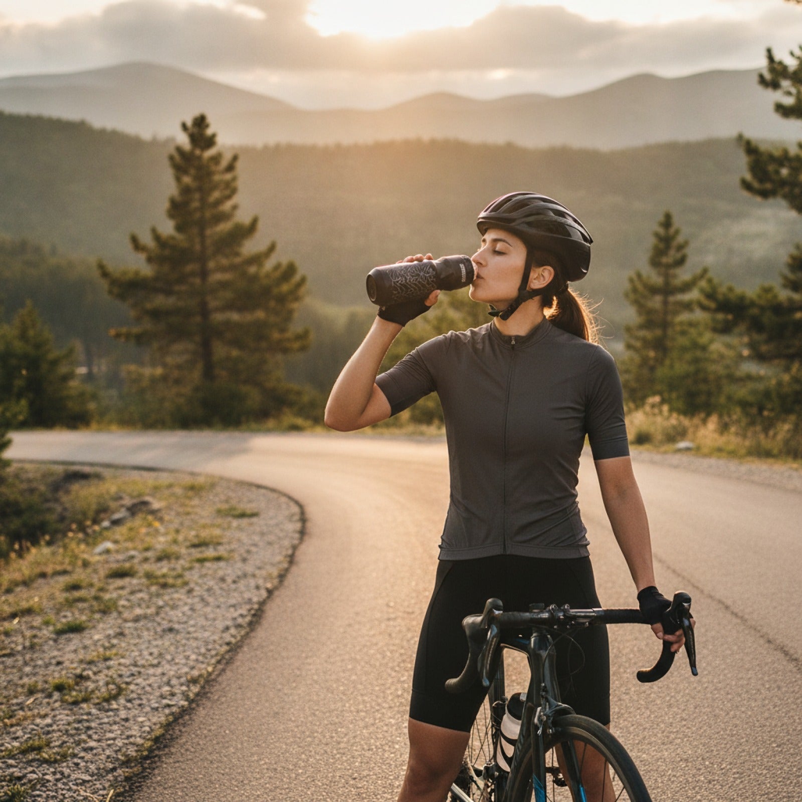 Bidon Vélo 750ml avec Support
