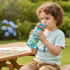 Gourde Dinosaure Silicone Étanche 600ml