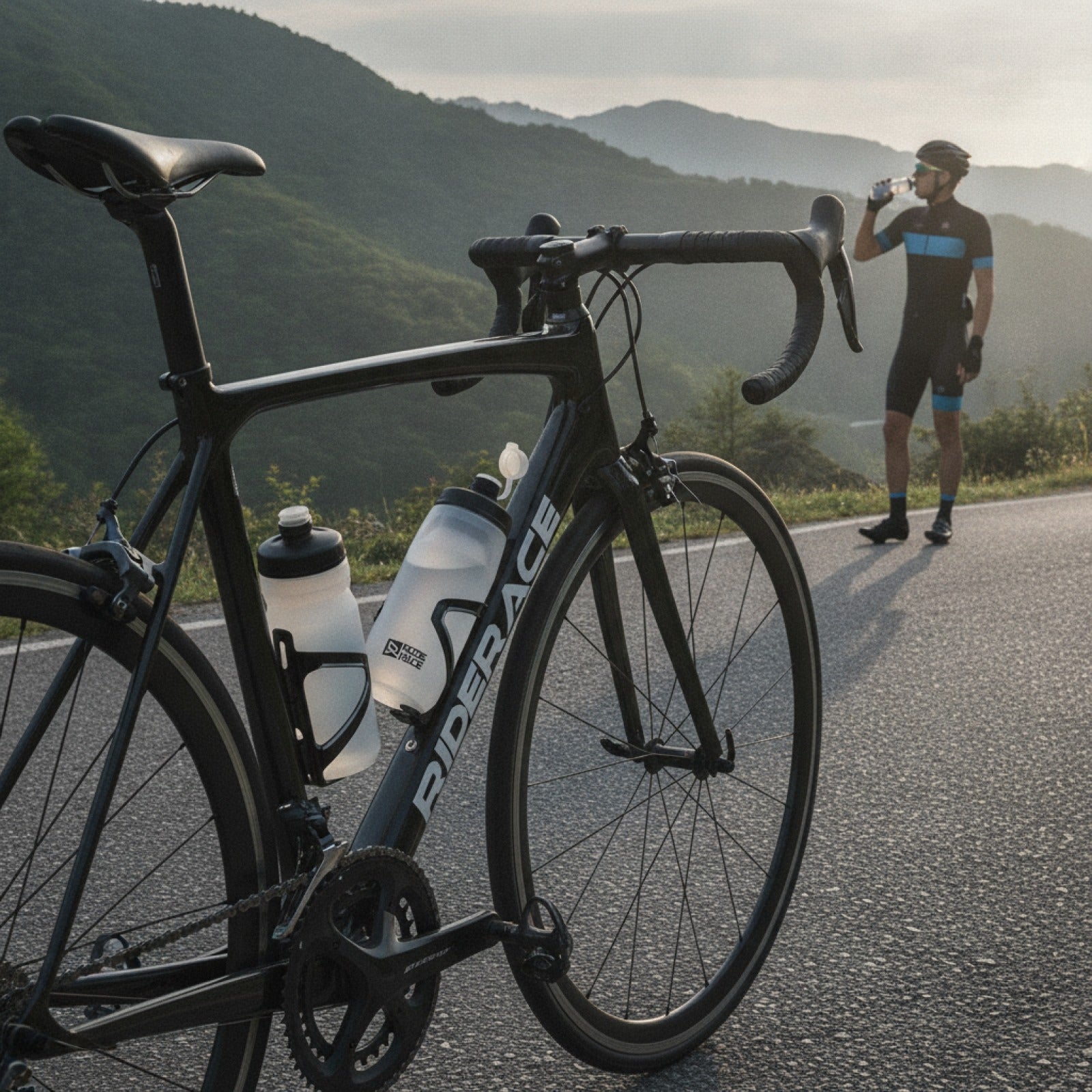 Bouteille Vélo RIDERACE PP5 à Presser