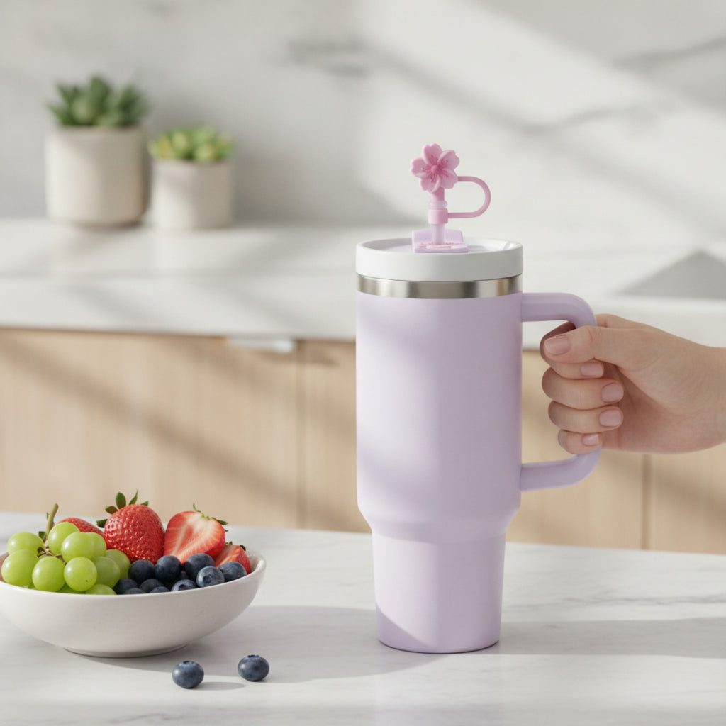 Couvercle Silicone Anti-Poussière Gobelet