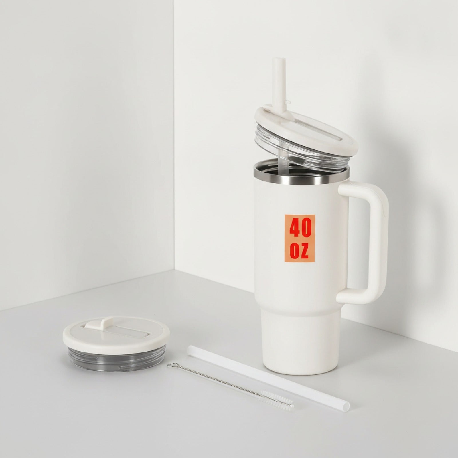 Couvercle Anti-Fuite Paille Stanley Quencher 40oz