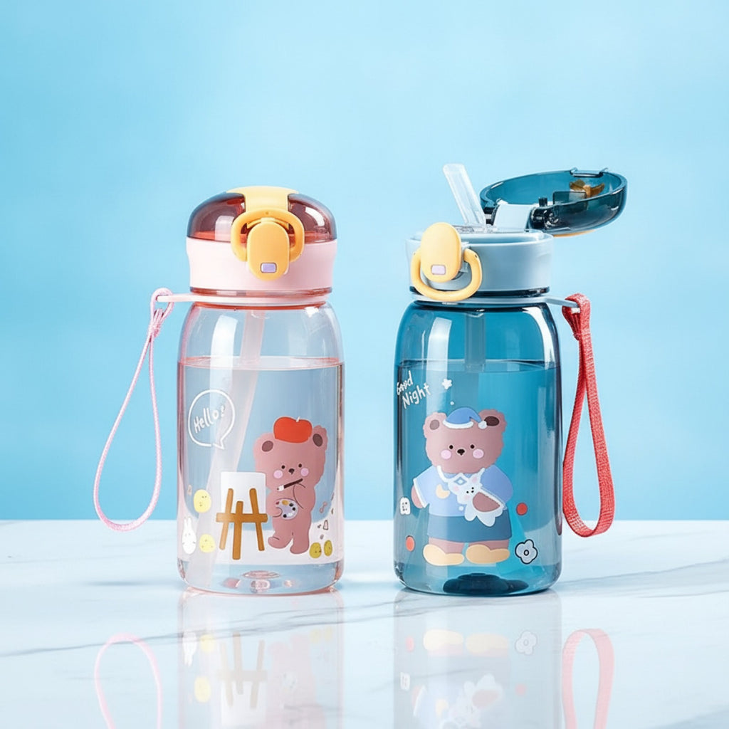 Tasse Paille Ours Enfant 400ml