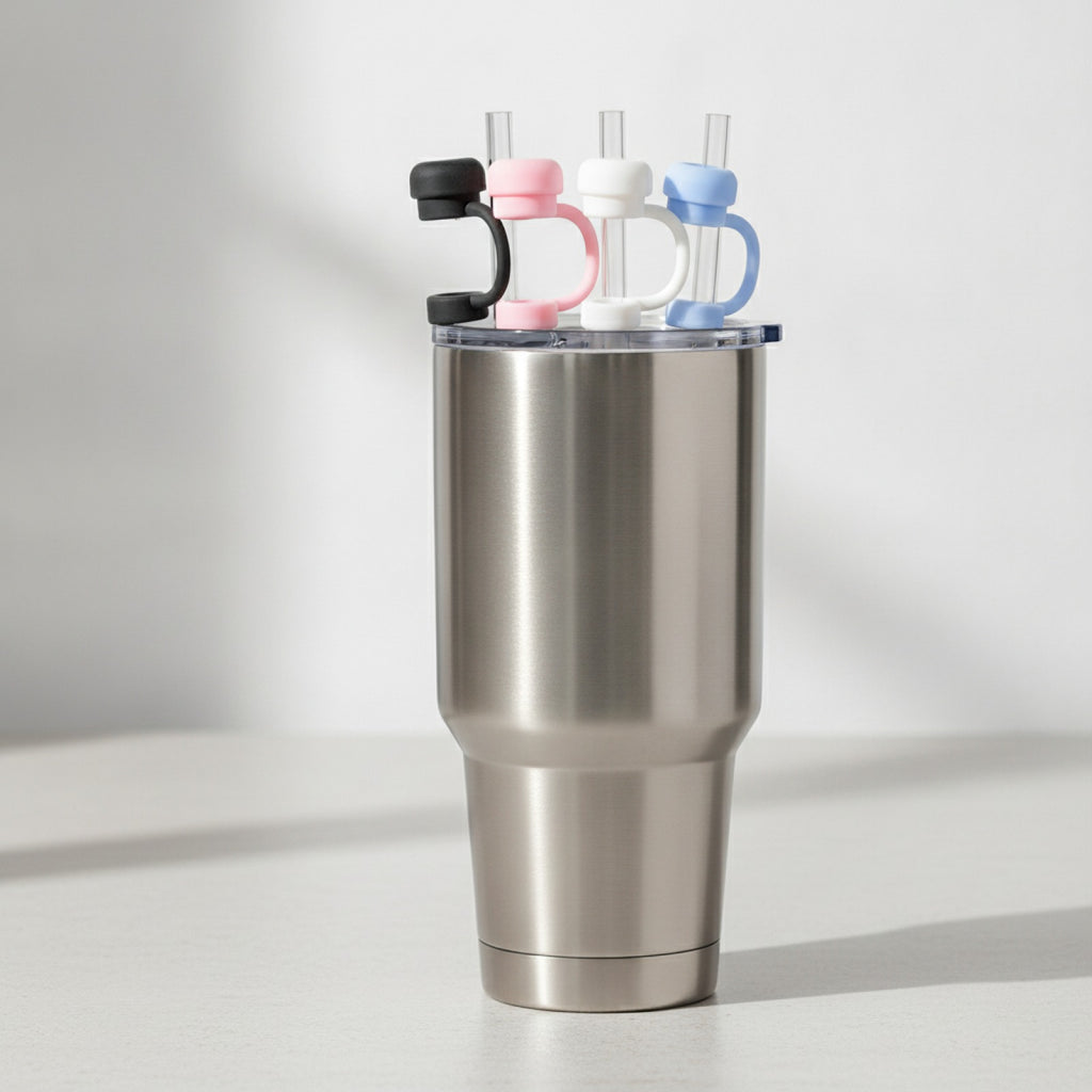 Couvercles Paille Silicone Gobelet Stanley